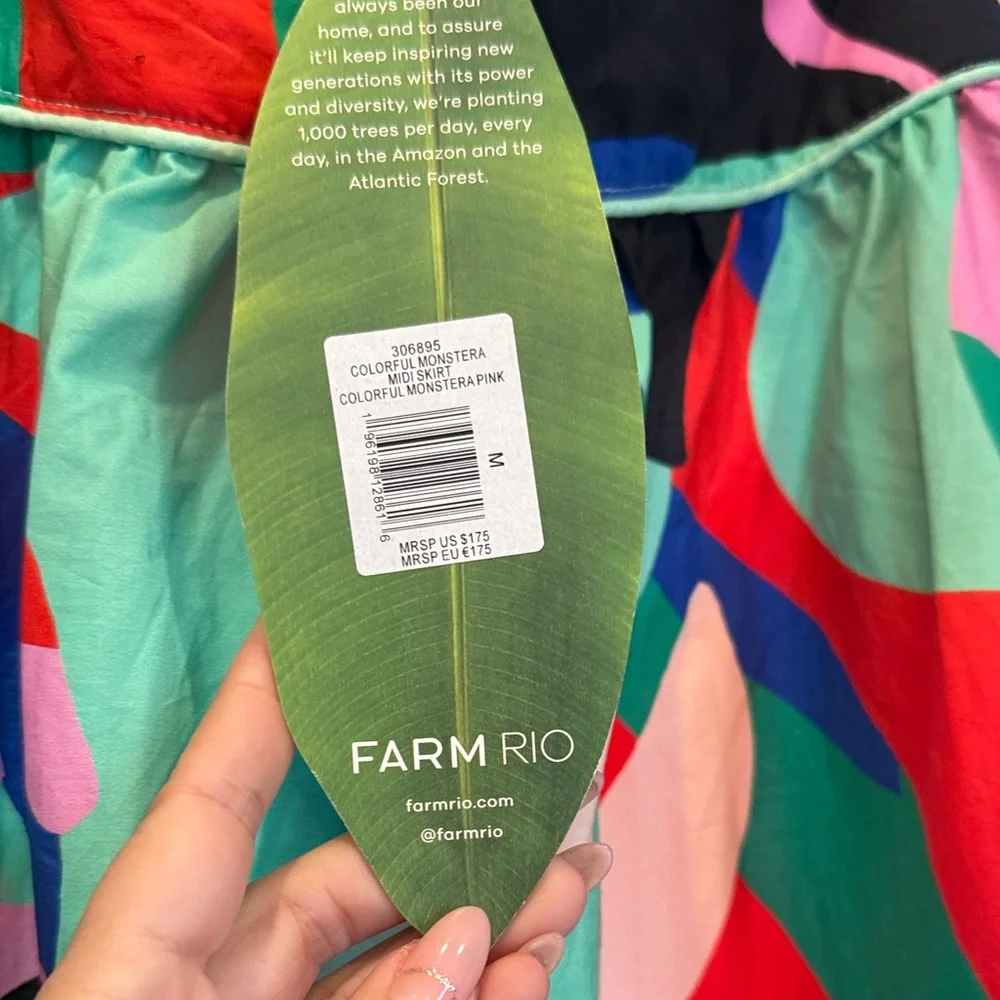 FARM Rio Multicolor Abstract Maxi Dress - Picture 3 of 5